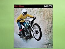 HONDA MR-175 TRIAL BIKE BROCHURE - 1975 - MR175 DIRT BIKE SCRAMBLER OFF ROAD