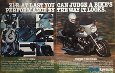 KAWASAKI Z1-R ORIGINAL 1978 COLOUR ADVERT A3 42cm x 27cm