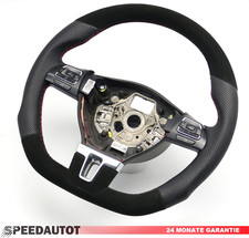 Exchange Flat Leather Steering