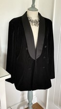 Zara Velvet Black Blazer Size