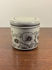 Vintage Hornsea Lancaster Vitramic Cornrose Lidded Sugar Bowl Jam Pot