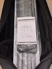 Uimoso Pop Up Canopy Tent Outdoor Gazebo Tent 10x10FT with Sidewalls Dark Gray