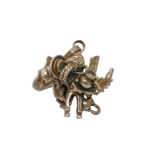 Sterling silver chinese junk - sterling, 'junk