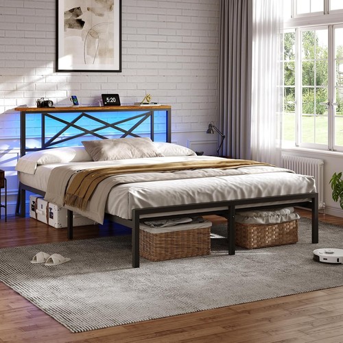 King size bed - frame, with