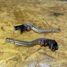Suzuki GSXR 750 K1 K2 K3 Brake Clutch Levers Long 2000 - 2003 GSXR750