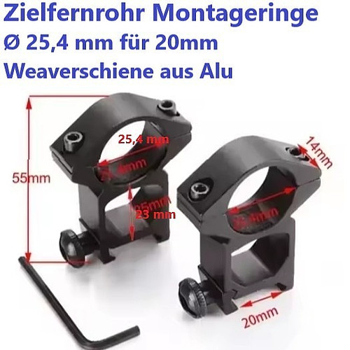 Rifle scope height - scope,