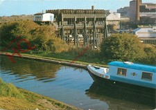 Picture Postcard:-TRENT AND MERSEY CANAL, ANDERTON BOAT LIFT, NORTHWICH [SALMON]