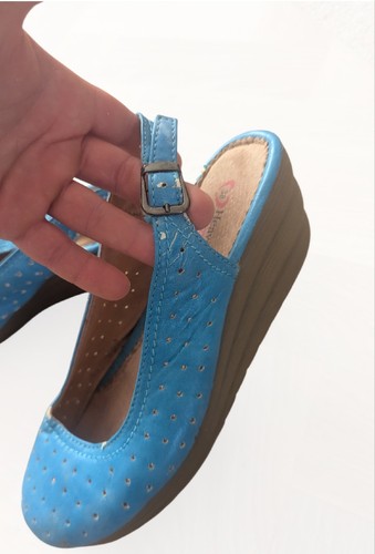 Heavenly feet blue slingback - feet,