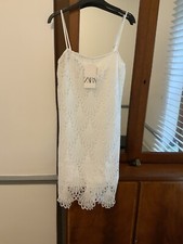 NEW WITH TAGS ZARA WHITE LACE