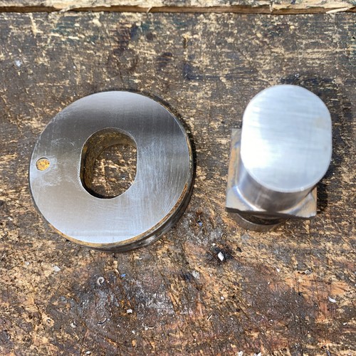 Fly press punch - punch, lozenge