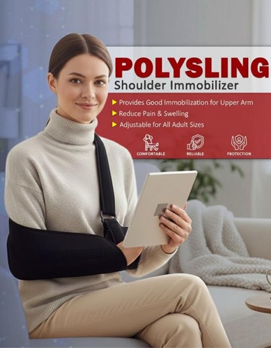 Black arm support shoulder - ,