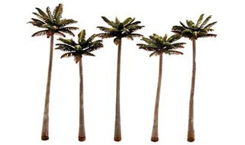 Set tall palm trees 4 - tall, (4
