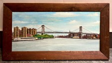 Vintage Oil Painting - WPA Era