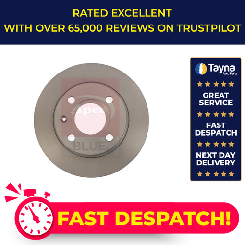 Brake discs pair vented - discs,
