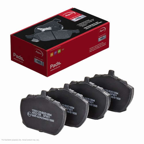 Apec front brake pad - pad, set