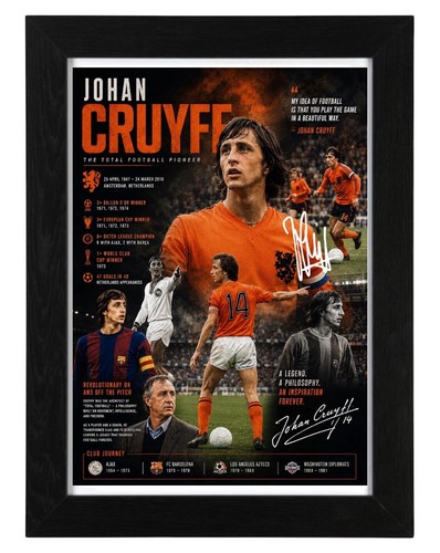 Johan cruyff signed - signed, autograph