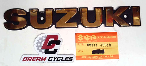 Nos suzuki oem gold - nos,