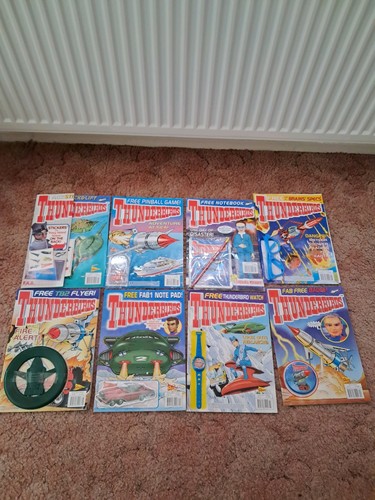 Vintage thunderbird magazines