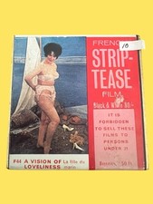 Vintage 8mm Film Burlesque Stripper French Striptease A Vision Of Loveliness