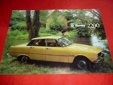 1975 Rover P6 2200 TC Brochure Brochure Depliant Folleto