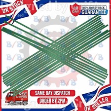 20 X 60CM LONG GREEN PLANT STICKS BAMBOO GARDEN SUPPORTS GROWING TRAINING FLOWER