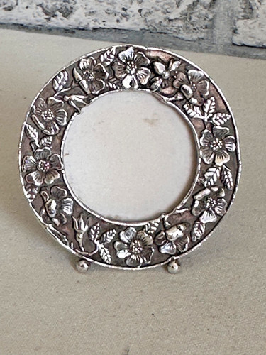 Vintage silver scenes - vintage,
