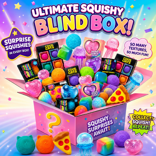 Surprise blind box - surprise, squishy