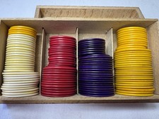 Bakelite  Poker Game Chips In