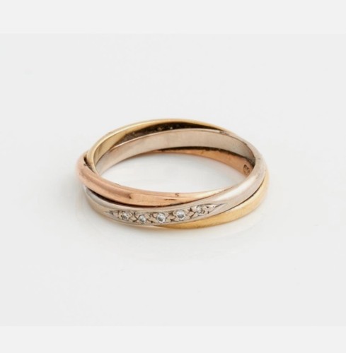 Vintage 9ct tri color gold - 9ct, 9k