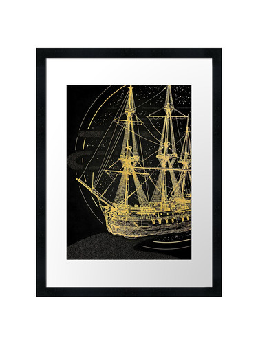 Ship framed wall - ship,