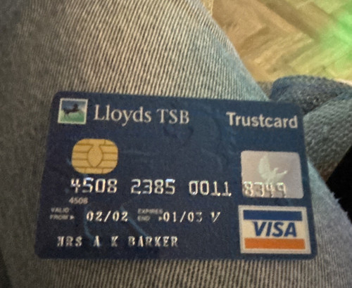 Lloyds tsb trustcard visa - tsb,