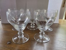 Set Of Five  Antique Rummers