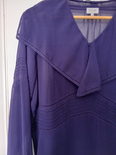 Stunning sheer purple - stunning,