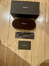 Tom Ford Velvet Brown/Gold
