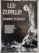 Led Zeppelin - Stairway  To Heaven Vintage Poster Circa 1990's GC 62w x 88h, cm