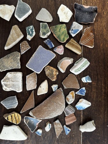 Collection antique pottery - collection,