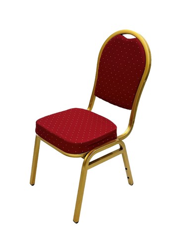 Red banqueting chairs - banqueting, with