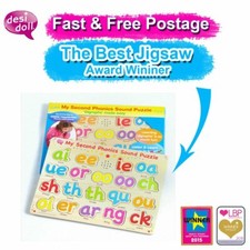 The Desi Doll ® My 2nd Phonics Sound Puzzle | Read To Learn Best Alphabet Jigsaw