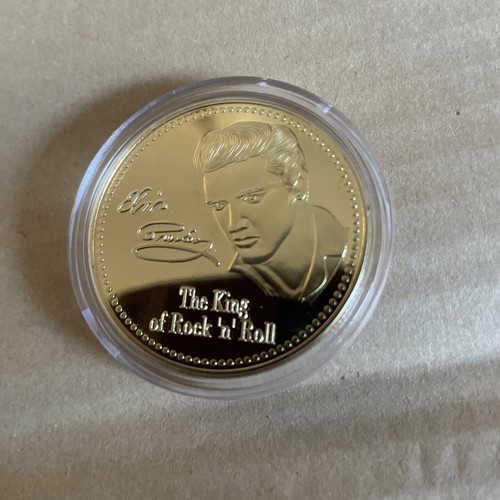 Elvis presley coin king - king, of
