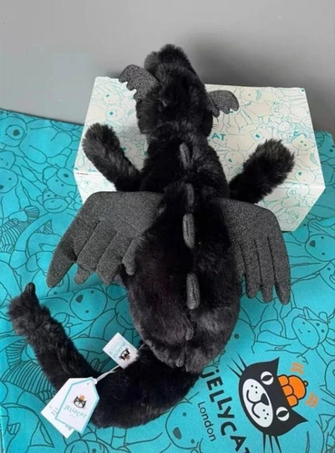 Jellycat black sky dragon onyx - jellycat,