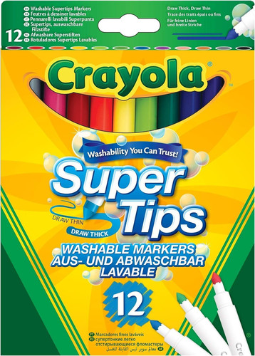 Crayola supertips washable - supertips,