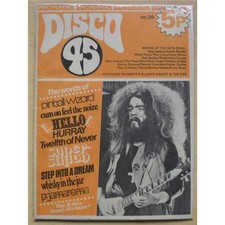 WIZZARD DISCO 45 NO.29 MAGAZINE 1973 - ROY WOOD COVER UK