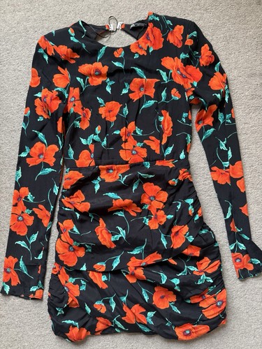 Zara floral dress long - zara,