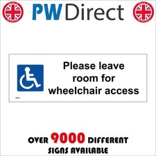 SIGN Please Leave Room For