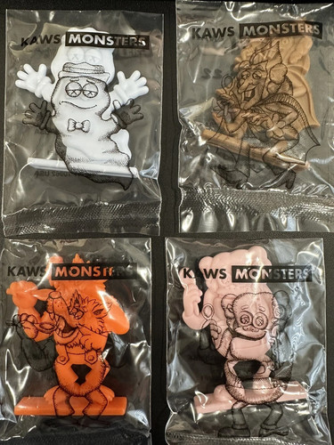Kaws monsters figures - kaws,