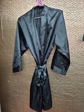 Tesco Size S Small Black Satin