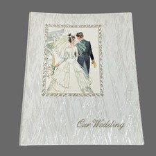 Vintage Wedding Album Unused