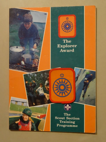 The explorer award scout - explorer,