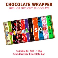 Get Well Soon Chocolate Bar