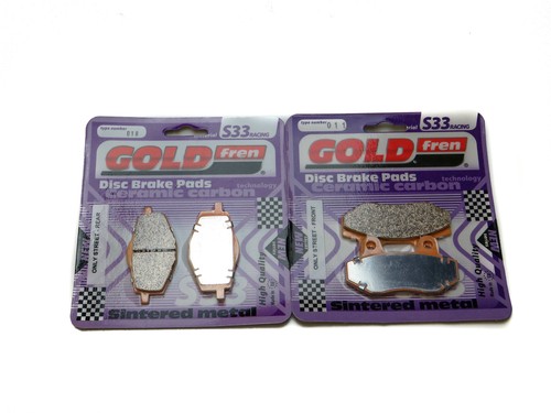 Goldfren s33 brake pads front - goldfren,